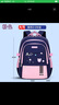 2025新款儿童书包小学生男女孩一二三四到六年级护脊减负防水背包 粉色 大号 书包+挂饰 实拍图