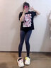 宝娜斯鲨鱼裤女光腿神器打底裤外穿塑形显瘦收腹提臀健身瑜伽裤芭比裤 实拍图