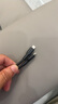 贝尔金（BELKIN）苹果数据线 PD快充 Type-C转Lightning充电线 MFi认证 iPhone手机充电线 2米黑色 CAA003 实拍图