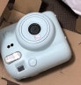 富士（FUJIFILM） instax mini12立拍立得一次成像相机 3英寸相纸一次成像旅游相机 mini12 薄荷绿 实拍图