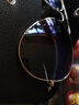 雷朋（RayBan）男女款墨镜飞行员形蛤蟆镜驾驶防风眼镜渐变色镜片0RB3025 003/3F银色镜框浅蓝色渐变镜片 尺寸58 实拍图