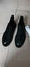 AOSENTU新款男靴马丁靴男英伦头层牛皮中帮短靴子男鞋潮百搭高帮切尔西靴 黑色棉鞋 41 实拍图