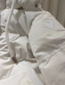 镜莎羽棉袄绒服女冬季23新款连帽宽松棉衣加厚面包服外套秋冬款女 白色 L码【建议110-125斤】 实拍图