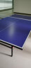 环美（HUANMEI）乒乓球台 室内折叠乒乓球桌标准移动折叠式乒乓球桌标准比赛乒乓 HM201( 国标刹车轮) 实拍图