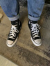 匡威（Converse）1970s经典款三星标男鞋女鞋情侣校园复古休闲板鞋帆布鞋 162058C 101010 黑色常青款【店长推荐】 41 实拍图