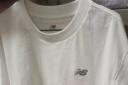 NEW BALANCE NB 官方短袖T恤男款24新款夏季运动休闲百搭纯色打底圆领上衣 WT MT41509 XL 实拍图