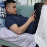 杉杉【轻奢桑蚕丝】休闲裤男士春秋四季商务通勤抗皱透气男裤长裤子 实拍图