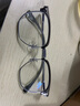 蔡司（ZEISS）镜片近视眼镜框男半框防蓝光辐射可配带散光度数眼睛女钛合金镜架 升级钛材 冰川灰银 配康美达1.56变灰【0-600度】 实拍图