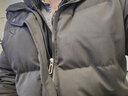 BODYDREAM冬季羽绒服男款宽松立领休闲夹克蓬蓬服无性别情侣保暖加厚外套 黑色 2XL 实拍图