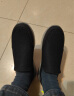 斯凯奇Skechers懒人脚套男鞋轻便透气网面休闲健步鞋54626 黑色BLK 42.5 晒单实拍图