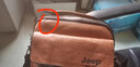 酷咖单肩包男士软皮斜挎包新款出差办公商务背包大容量休闲竖款公文包 浅棕色 实拍图