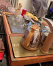 庄子然功夫茶具套装家用茶盘整套全自动烧水壶一体茶盘办公会客茶台茶壶 紫砂茶具+底部上水防烫款 14件 实拍图