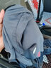 gxmy冰丝短袖T恤男士套装圆领时尚国潮ins夏季薄款速干两件套衣服男装 禅悟灰T+灰裤【两件套】 3XL 【建议体重160-180斤】 实拍图