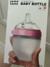 可么多么（como tomo）宽口径硅胶奶瓶婴儿仿母乳防呛 新生儿奶瓶（0-3月) 粉色 150ml 实拍图