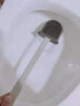 胖景品硅胶马桶刷套装免打孔挂式洗马桶刷胖景品 月光白马桶刷一个 实拍图