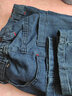 众安凯达牛仔工作服裤子男加厚耐磨纯棉电焊工装裤汽修防烫劳保裤宽松长裤 牛仔裤 M (165) 实拍图