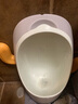 babycare儿童站立式小便斗男宝宝小便器挂墙式尿尿神器小马桶 希瑟紫 实拍图