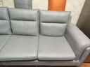 简昕科技布沙发客厅小户型现代简约 三人位奶油风高靠背布艺沙发8045 实拍图