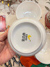 嘉兰陶瓷碗家用加厚吃饭碗简约北欧小清新金边餐具面碗组合 5英寸饭碗6个 实拍图