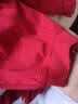 婧麒宝宝拜年服连体衣服冬装夹棉百日宴满月红色新生婴儿过年 福兔贺岁【四季款】 66cm 实拍图