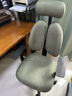 普格瑞司人体工学椅子久坐舒适电脑椅家用电竞游戏座椅办公室双背椅08BH 绿色-双背专利-退换无忧 固定扶手 实拍图