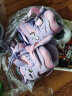 特步（XTEP）轮滑鞋儿童全闪溜冰鞋男童女童滑冰鞋初学可调直排旱冰鞋粉紫色XS 晒单实拍图