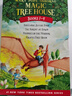 英文原版 神奇树屋1-4册盒装 Magic Tree House 4本套装 实拍图