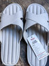 绚初拖鞋男夏季居家浴室防滑简约室内软底情侣家用洗澡凉拖女 浪漫拖 浅灰 40-41 (适合39-40码穿) 实拍图