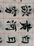 善琏湖笔 笔画描红练字毛笔楷书初学者欧体柳公权临摹字帖成人毛笔字练习纸入门小学生软笔毛笔纸颜体宣纸 柳公权楷体古诗描红 白色 实拍图