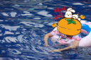 B.Duck小黄鸭儿童游泳圈3-6岁学游泳宝宝泳圈腋下防漏气充气救生圈 实拍图