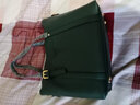 憧憬主义（VSOXS）单肩包女新款情人节托特包手提妈妈包女士通勤OL七夕时尚百搭包包 墨绿色 实拍图
