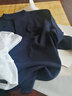 布先生春秋长袖t恤男秋装时尚潮流纯色立领男装上衣 BT3773易穿搭 黑色 2XL (185) 实拍图