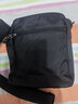轻便牛津布男生挎包复古休闲mini斜挎包男潮流运动斜肩包多功能手机包零钱包学生单肩包 路西法L233 黑色 实拍图