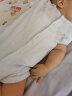 贝瑞加（Babyprints）婴儿连体衣2件夏季短袖婴儿衣服新生儿纯棉哈衣轻薄爬服 白蓝66 晒单实拍图