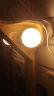 美的（Midea）LED灯泡节能E27大螺口螺纹家用光源 6瓦暖白球泡3只装 实拍图