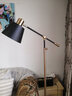 络曼（LUOMAN）落地灯客厅卧室北欧风轻奢后现代摇臂书房立式阅读灯可调高度角度 EA2143脚踏开关 实拍图