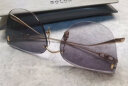 暴龙（BOLON）眼镜24年杨紫同款猫眼大框β钛太阳镜防晒开车墨镜女 BL7200A63 晒单实拍图
