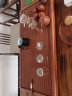 神雕（SHEN DIAO） 花梨木茶盘整块实木家用电木款排水功夫茶具红木小号茶台 花梨木-简流水(95x50)+茶桶套装 晒单实拍图