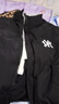 CesamSport品牌联名双面穿棉服男冬季羊羔绒棉衣保暖棉袄羽面包绒服 9010黑色(B) L (偏大，建议125-145斤) 实拍图