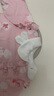 戴维贝拉（DAVE＆BELLA）婴儿夹棉连体衣新生儿外出服加厚女宝宝衣服中国风冬装新年爬服 粉色【现货】 66cm （建议身高59-66cm） 实拍图
