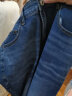 真维斯（Jeanswest）直筒牛仔裤男夏季新款冰丝薄款宽松直筒男裤夏天休闲长裤 6817-1B深蓝 32码 晒单实拍图