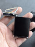 昙蓓漫便携式烟灰缸随身携带移动带盖密封防漏口袋迷你盒小烟灰缸可定制 【升级密封防漏烟灰】便捷烟灰缸 黑【加厚锌合金丨无异味不烫手】 实拍图