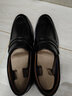Clarks其乐惠登系列男士经典乐福鞋英伦商务一脚蹬舒适休皮鞋男 黑色261580058 42.5 实拍图