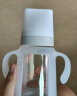爱得利（evorie）玻璃奶瓶 宽口径带保护套带手柄奶瓶 婴儿奶瓶240ml (自带十字孔) 晒单实拍图