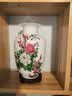 悦灵美 景德镇陶瓷花瓶摆件中式家居酒柜装饰品客厅书房博古架瓷器插花 高37CM鸿运当头冬瓜瓶+木底座 实拍图