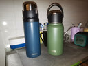 泰福高（TAFUCO）茶水分离保温杯男办公室泡茶杯水杯女316钢大容量温盖子喝水 【一杯两饮款】750ml 午夜蓝 实拍图