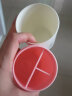 加加林（JAJALIN）旅行洗漱杯可拆2个刷牙杯牙缸创意简约牙具盒旅游胶囊洗漱杯 胶囊杯粉色 实拍图