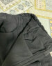 全棉时代女士针织长裤女铅笔裤黑色高弹修身 黑色 160  晒单实拍图