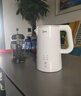 美的（Midea）电水壶 家用1.5L电热水壶 无缝内胆双层防烫智能断电 便携式养生开水壶烧水壶 1.5L 【可选五段控温】SH15X301 实拍图