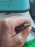 晶华USB2.0数据连接线公对公 双头移动硬盘双公头usb数据传输线笔记本电脑散热器机顶盒灰色1.5米U110E 实拍图
